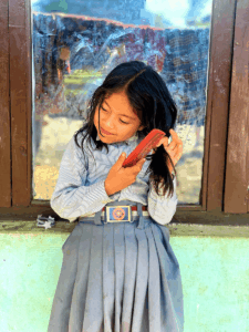 photo enfant nepalaise pour engagement
