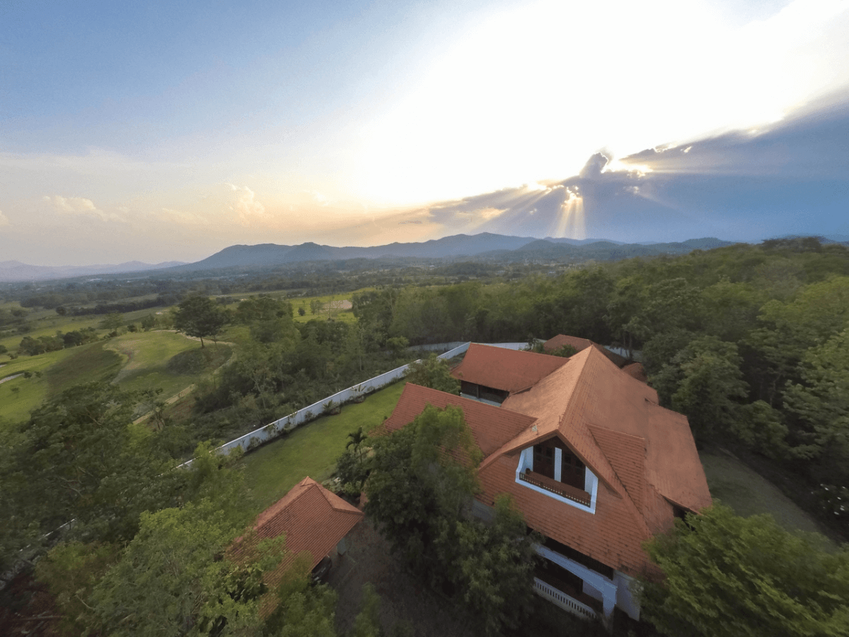 Photo Lanna hill House vue drone