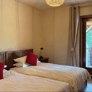 chambre partagée maison mauricienne retraite yoga