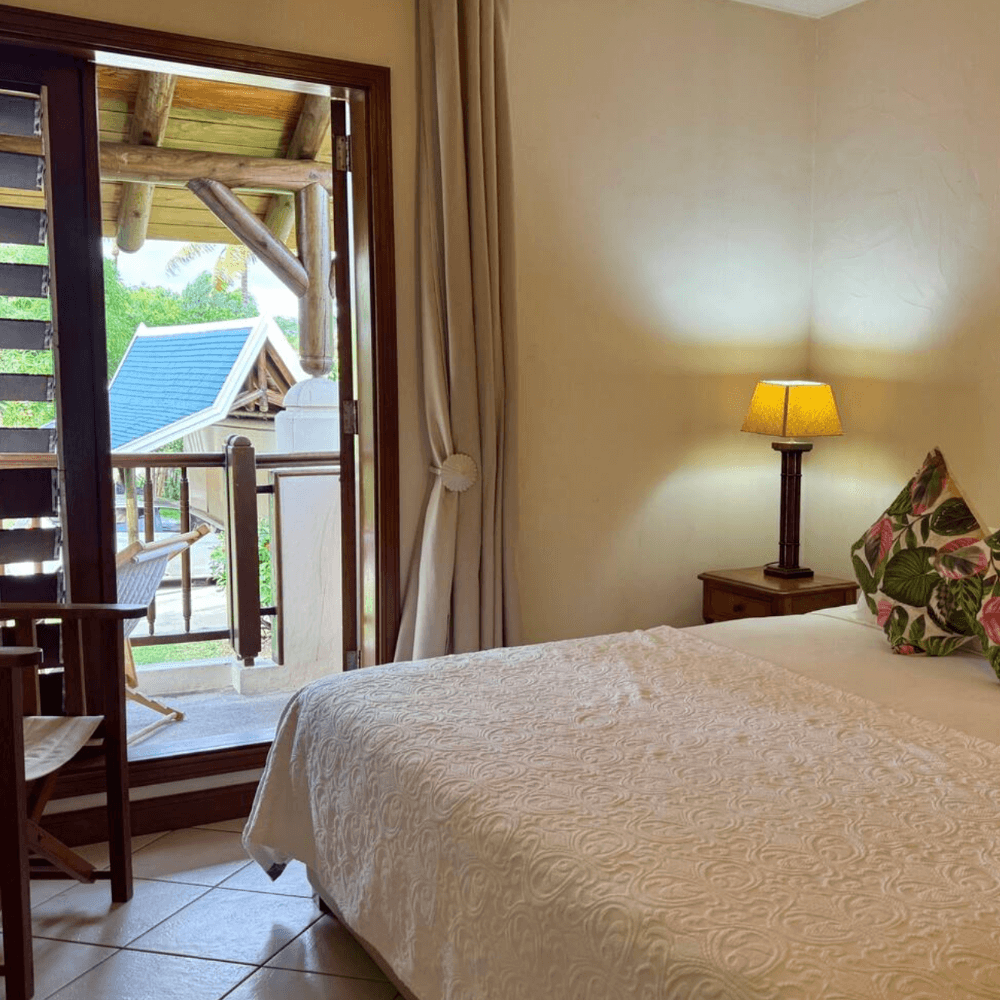 maison traditionnelle chambre privée retraite yoga maurice